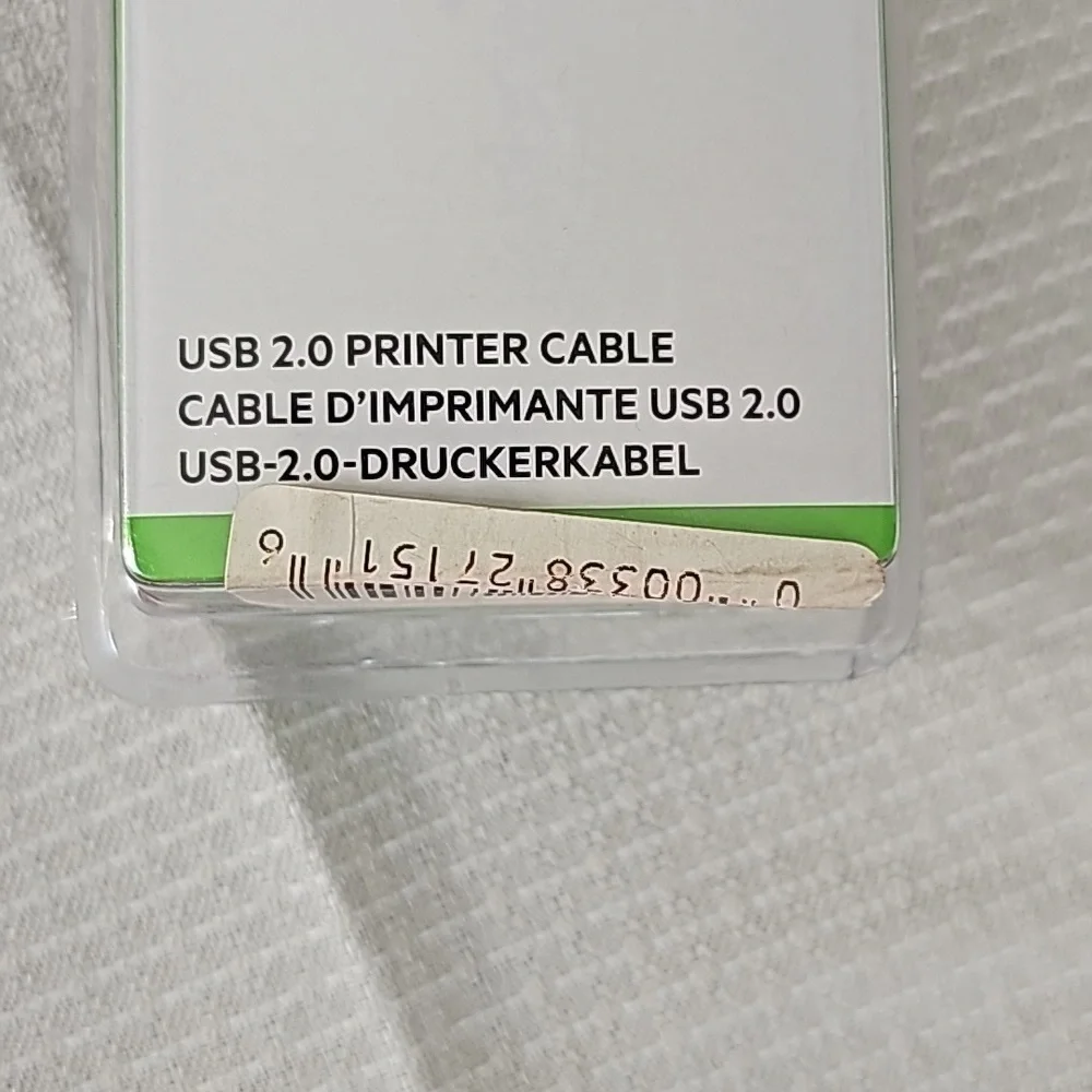Belkin USB 2.0 Printer Cable 6'